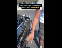 Woman thought boyfriend opened door for her 