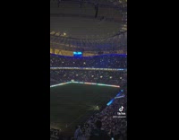 Lights Dims and Crowd Sings with Performer