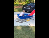 Collab ClipsIG - Kids diaper swollen from pool water 