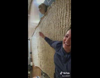 Lady Talks as She Lays on the Floor