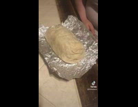 Collab BitchIG2 - Girl rips apart burrito from the center 