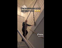 Collab ClipsIG - Man running away from aerobics filter