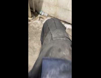 Man takes out peanut butter from pocket