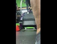 BitchMP - Stairmaster workout gym old man phone