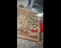 Dog tricked into thinking its getting treats eating 