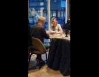 Collab BoysIG-Default - Man sings randomly inside the restaurant while customers watches