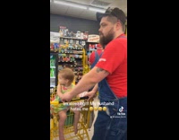 Collab Clips MPUGC - Woman laughing at husbands outfit 