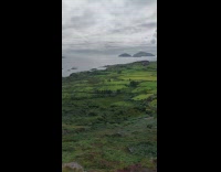 Dad draw portrait of valley on notebook