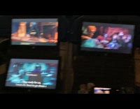 Students play different movies at same time