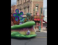 Squidward universal hits the woah