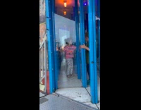 Collab VIBES - Kid hits head mirror house glass 