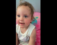 Dad tell toddler daughter she is cute