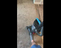 Collab Clips mpugc - Husky dog tries to fight and bite vacuum