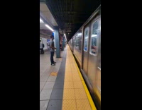 Guy with plant inside tank attached to mask