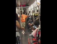 Orange shirt end gun violence guy dances