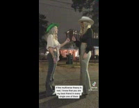 Two best friends break equal parts of wishbone