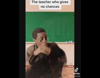 Guy acts like different kinds of teachers 