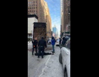 PETA activists dump manure from truck part 2