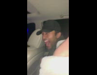 Girl scream passenger seat car 