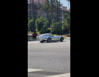 Collab Clips mpugc - Rare classic car turns and gets hit by black car