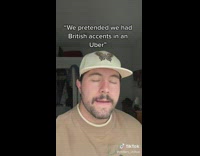 Guy gets told his girlfriend pretended to have British accent in Uber
