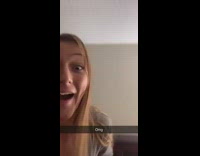 Omg girl hits ceiling creaking sound