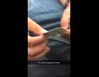 Collab Subway Creatures - spiky worm on old man hands