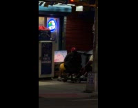 Collab WINY - Two men plays 2K beside the bodega