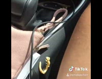 Cracker with cheez whiz slides off leg 