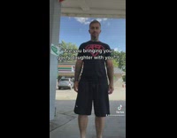 Man Dances to Music then Lady Joins In