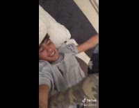 Kid underwear on head face protection coronavirus 