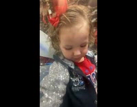 Blonde Kid Gets Scolded by Embarrassed Mom 