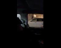 Collab WINY - Girl ride bike drag friend on office chair