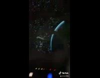 Guy disneyland starwars ride excited