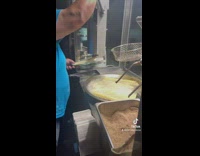 When the wedding has a churro guy 