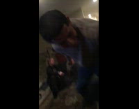 Guy switches chairs escape fart falls back 