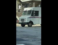 Collab WINY - Shirtless guy grey shorts stairs orange barrier