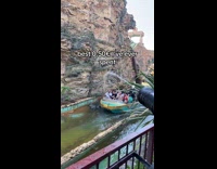 Spraying people on ride water