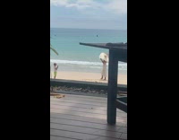 Collab IITW - Young Son Takes Beach Photos for Mom 