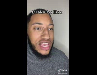 Guy pretends to be Drake 