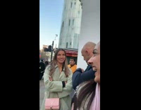 Lady Approaches Couples and Pranks Them