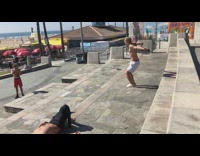 Collab Kook Of The Day - Stairs skateboard photoshoot