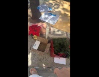 Submitter shows free stuff left on street