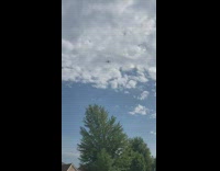 Transverse rotor aircraft helicopter flown above the filmer