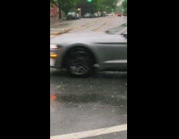 Manhole cover moves from underneath ground 