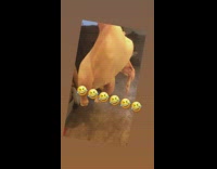 Mom chases her baby girl holding a raw whole chicken baby runs and cries