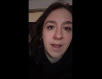 Woman tells story time about customer ordering tea