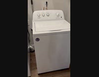 Washing machine shakes violently and hits wall
