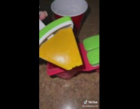 Dad gets pranked with mustard ice cream 