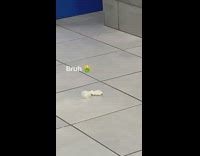 Used condom falls on the floor at laundromat laundry bruh